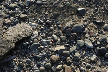 stones on the beach