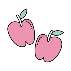 fresh apples free form style icons