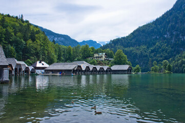 Fototapeta na wymiar Konigssee Lake, Germany, Europe