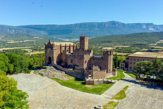 Castle of San Javier and basilica, Navarra (Spain)