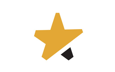 creative luxury of star logo designs template