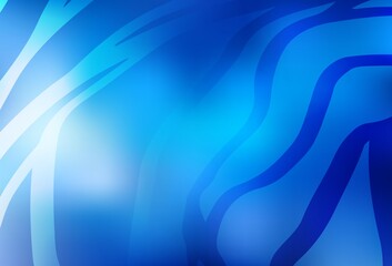 Light BLUE vector abstract blurred background.