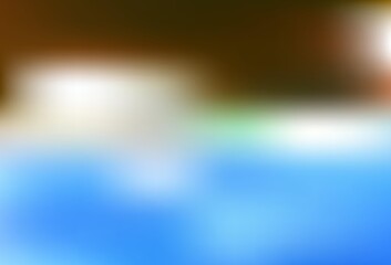 Light Blue, Yellow vector blurred and colored pattern.