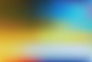 Obraz premium Light Blue, Yellow vector colorful blur background.