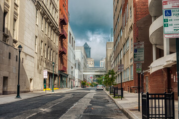 street in the old town of PHILADELPHIA