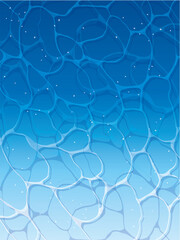 水面|海|水紋　青グラデーション