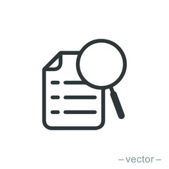 Vector icon case study on white background. EPS 10.