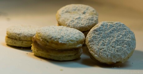 Alfajores con cafe