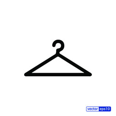 Vector hanger icon. Vector illustration. Eps 10