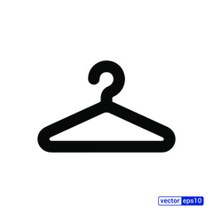 Vector hanger icon. Vector illustration. Eps 10