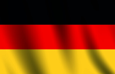 Germany flag vector illustration. Accurate dimensions, elements proportions and colors.