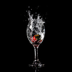 splash fresas copa - foto producto