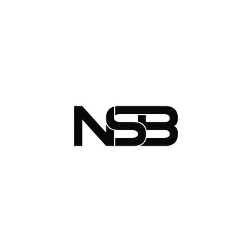 nsb letter original monogram logo design