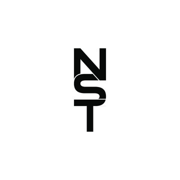 nst letter original monogram logo design