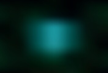 Fototapeta premium Dark Green vector abstract blurred background.