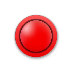 Red Circle Button