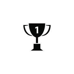 Trophy cup icon template