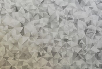 Light Gray vector low poly texture.