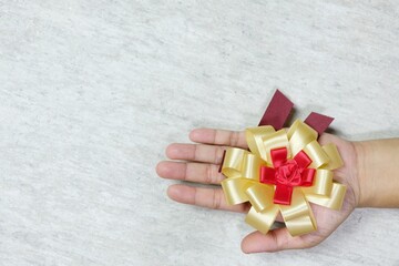 Gift boxes on hand to give to those we wish well.