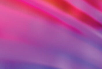 Light Purple, Pink vector blurred bright texture.