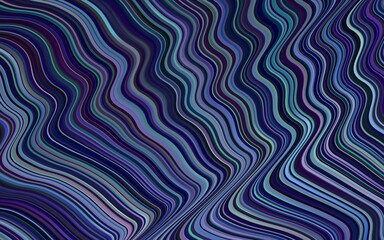 Obraz premium Dark Pink, Blue vector pattern with lava shapes. Brand-new colored illustration in memphis style with gradient. Memphis style for your business design.