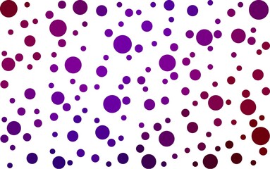 Obraz premium Dark Blue, Red vector backdrop with dots. Illustration with set of shining colorful abstract circles. Pattern for ads, leaflets.