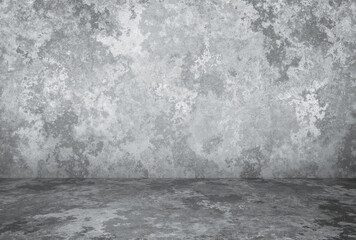 plaster wall, grey background