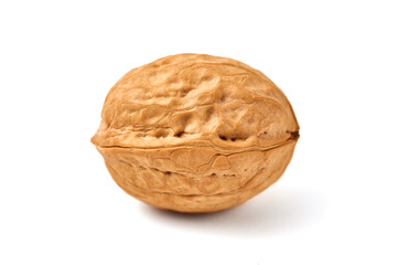 Walnut on a white background.