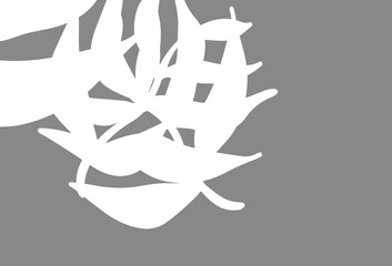 Light Yellow vector doodle backdrop with leaves.