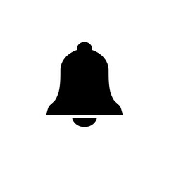 bell icon logo illustration design