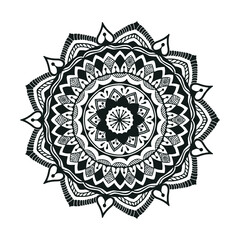 Mandala vector with beautiful design