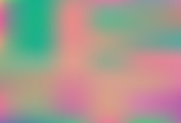 Light Multicolor vector blurred and colored pattern.