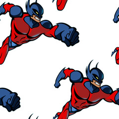 Super heroes,  original cartoon style characters