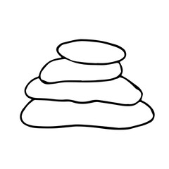 stones for spa treatments and relaxation