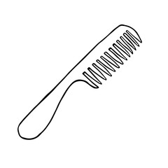 doodle hair comb