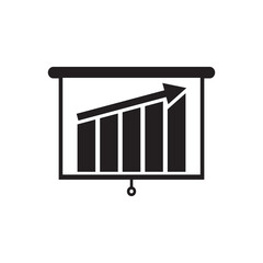 Chart icon , Business icon vector
