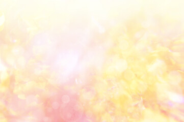 光と花びら キラキラ輝くバックグラウンド