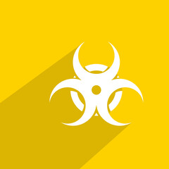 bio hazard icon, health vector icon