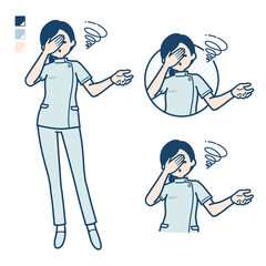 simple nurse woman_Discouraged