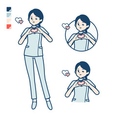simple nurse woman_heart-mark-hand-sign