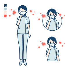 simple nurse woman_infection virus