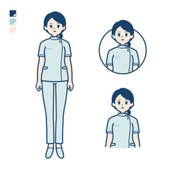 simple nurse woman_Smile