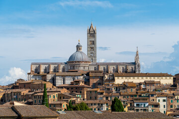 Fototapeta na wymiar Siena in der Toskana