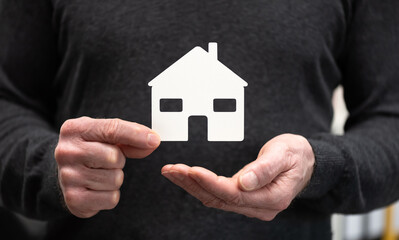 Concept of home insurance