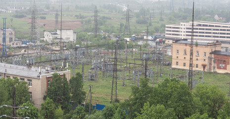 power station in the village