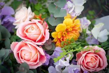 花束　フラワーアレンジ