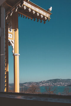 Detail Of The Old Wooden Turkish House