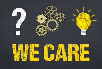 We care