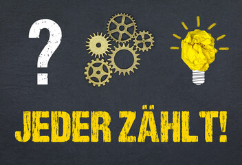 Jeder zählt!