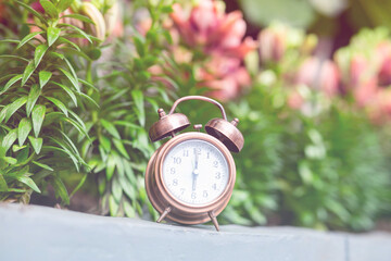 alarm clock morning wake-up time